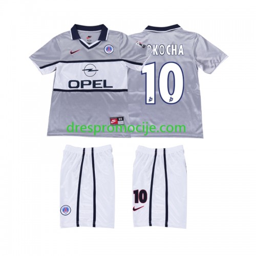 Paris Saint-Germain OKOCHA 10 2000 2001 Dres Retro Dječji Gostujući Kratkih Rukava Paris Saint-Germain OKOCHA 10 2000 2001 Dres Retro Dječji Gostujući Kratkih Rukava